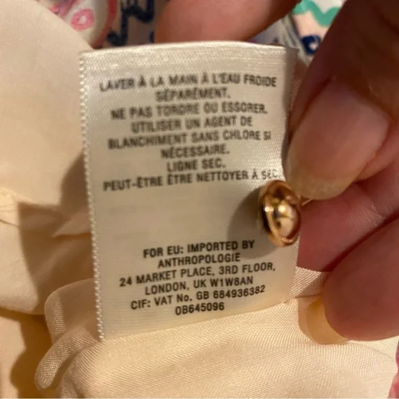 Maeve Anthropologie Women Colorful Print Dress Size 2 - Picture 10 of 12